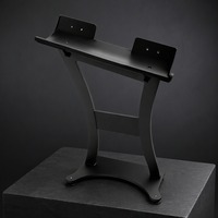 Support de rangement commercial pour haltères de gym, support de rangement en acier robuste à deux niveaux pour paires et ensembles d'haltères