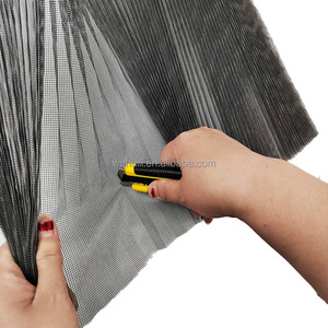 Hiện đại Xếp Li Loại cửa sổ màn hình muỗi Net bền sợi thủy tinh & nhôm với Pet lưới cho home & khách sạn sử dụng - Product Image 5