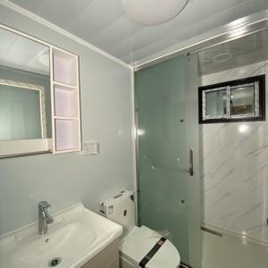 Maison conteneur préfabriquée <span class=keywords><strong>mobile</strong></span> et extensible sur mesure de 20, 30 ou 40 pieds, avec salle de bain et cuisine, pour logement secondaire ou maison portable - Product Image 5