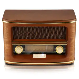 Radio Retro FM AM Speaker Tanam, dengan Radio Rumah