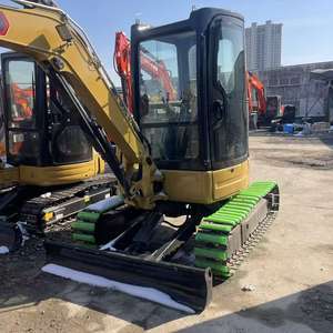 Mini-excavatrice Caterpillar 303.5 d'occasion, excavatrice hydraulique sur chenilles, 3,5 tonnes, capacité de la benne de 0,12 m, petit équipement de construction - Product Image 4