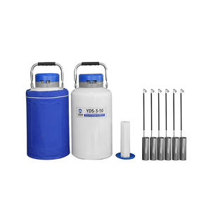 Contenedor <span class=keywords><strong>de</strong></span> Nitrógeno Líquido <span class=keywords><strong>de</strong></span> 3 Litros para Inseminación Artificial <span class=keywords><strong>de</strong></span> Semen, Equipo <span class=keywords><strong>de</strong></span> Almacenamiento Químico Rentable - Product Image 1