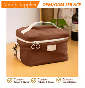 Borsa Termica Personalizzata di Grande Capacità, Elegante e Resistente in Tela, per Lavoro e Viaggi - Product Image 1