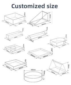 Phổ biến thiết kế tùy chỉnh có thể gập lại chơi couch sofa chàng trai và cô gái trẻ em chơi ghế sofa mềm bọt giường với Có thể giặt Bìa - Product Image 6