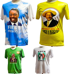 Camisetas Personalizadas con Logotipo para Campañas Electorales, Diseño Propio al por Mayor - Product Image 3
