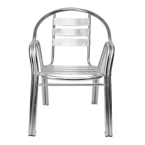 Silla de aluminio para exteriores de alta calidad para uso en patio exterior, sillas de jardín - Product Image 2