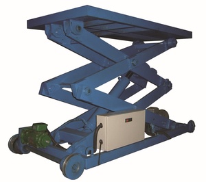 Plataforma de trabajo autoelevable sobre rieles, elevador electrohidráulico sobre rieles, plataforma elevadora autopropulsada sobre rieles - Product Image 2