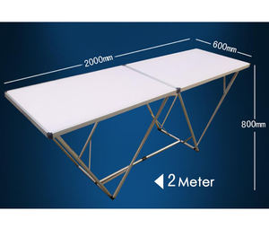 Aluminium Outdoor Folding BBQ Party Tisch 3m lang für Tapeten kleben - Product Image 2