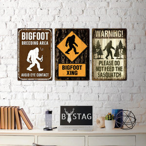 We keren niet naar 911 bellen Retro moderne grafische wanddecoratie van roestvrij aluminium metaal met geweermotief - Product Image 5