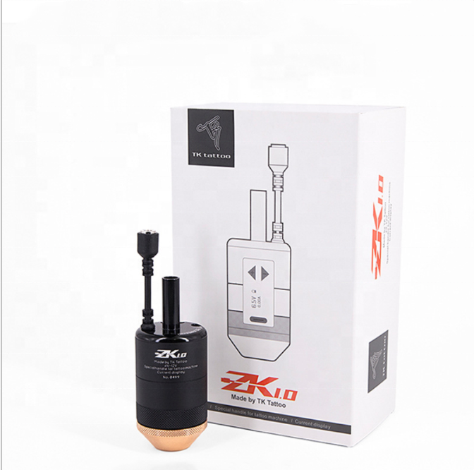 新技術ZK1.0ワイヤレスコントロールハンドル電源タトゥーマシン