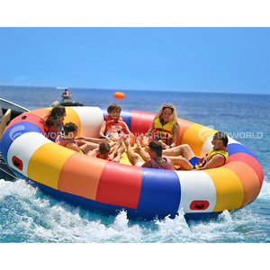 Bote Inflable Acuático Remolcable, Disco Twister, <span class=keywords><strong>Juguete</strong></span> Acuático, Bote Disco Acuático en Venta - Product Image 6