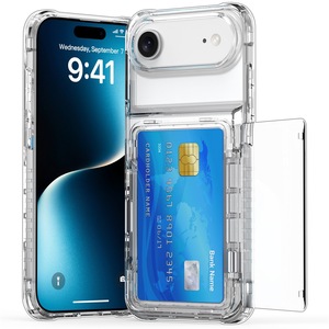 Nouveau emplacement pour carte <span class=keywords><strong>à</strong></span> <span class=keywords><strong>clapet</strong></span> adapté aux étuis de téléphone minimalistes de la série Iphone 17/Air/Pro/Pro Max matériau anti-chute conception personnalisée - Product Image 1