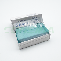 High Quality Laboratory 7103 7104 Ground Edges Glass Slides Microscope Slides with Concaves