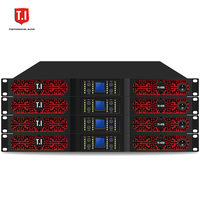 Amplificateur de puissance professionnel à deux canaux de 3000 watts pour sonorisation puissante, idéal pour les systèmes Line Array