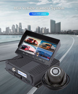 트럭 GPS 추적 장치 밴 4 채널 1080 <span class=keywords><strong>P</strong></span> HDD GPS 4g 모바일 <span class=keywords><strong>DVR</strong></span> - Product Image 2