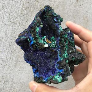 Commercio all'ingrosso Naturale Ruvido Blu <span class=keywords><strong>Azzurrite</strong></span> Cristallo Specimen Grezzo Pietra <span class=keywords><strong>Azzurrite</strong></span> E Malachite <span class=keywords><strong>Minerale</strong></span> Per La Decorazione - Product Image 6