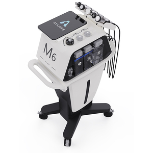 Appareil de nettoyage de la peau SPA Professional White Fairy, technologie de peeling à jet d'oxygène haute fréquence, compatible US/UK, anti-âge, tactile - Product Image 1