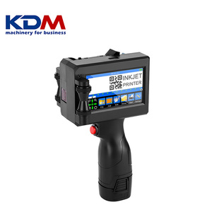 Impresora de inyección de tinta portátil de mano/máquina de impresión de caja de cartón con codificador inteligente/impresora de código de lote de mano con fecha y hora - Product Image 1