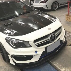 For CLA-Class W117 C117 Style Real Carbon Fiber Front Lip 2013-2020 - Product Image 6