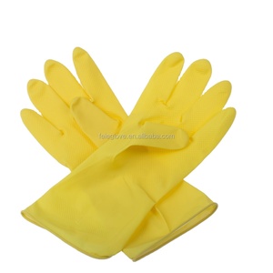Guantes de Trabajo <span class=keywords><strong>FEIE</strong></span>/OEM, Suaves, Extra Grandes, para Lavar Platos, Limpieza del Hogar, de Látex, Grosor Medio - Product Image 5
