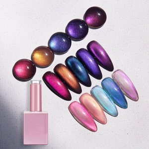 ยาทาเล็บเจลตาแมวสีรุ้ง 15 มล.: เปลี่ยนสีได้ แม่เหล็กเปลี่ยนสี - Product Image 1