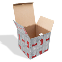 Petites boîtes d'emballage en papier de carton ondulé dur de haute qualité imprimées sur mesure pour pièces automobiles