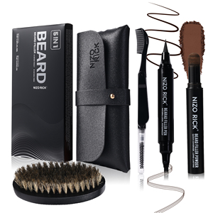 Kit Penna Riempitrice per <span class=keywords><strong>Barba</strong></span> OEM/ODM con Etichetta Privata, Polvere per <span class=keywords><strong>Barba</strong></span> Impermeabile, Trucco per <span class=keywords><strong>Barba</strong></span> più Spessa, Colore per <span class=keywords><strong>Barba</strong></span> da Uomo - Product Image 1
