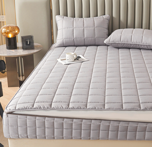 Protège-matelas imperméable rose uni anti-salissures <span class=keywords><strong>pour</strong></span> la maison et l'hôtel – Drap-housse simple en gros - Product Image 5