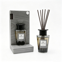 Diffuseur d'arômes de luxe, purificateur d'air, parfum d'intérieur naturel, diffuseur d'huiles essentielles sans flamme, décoration de style romain, cadeau, diffuseur à bâtonnets avec emballage