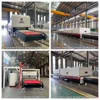 EASTTEC Ukuran Jumbo 3.3*6 Meter Tungku Tempering Kaca Mesin Pengeras Kaca dengan Hemat Energi 380V