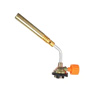 Hot sale brass body Butane gas welding torch lighter flame spray gun