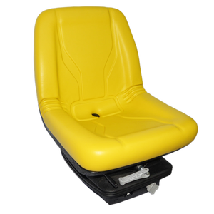 Nouveau siège conducteur à suspension pneumatique de tracteur agricole jaune KL avec une capacité de charge de 150kg matériau PVC de haute qualité - Product Image 5