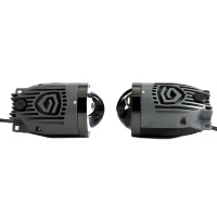 GPNE 54W Lentille à haute transmittance Objectif de projecteur LED antibrouillard Retrofit GF6 + 1 3 pouces Hi Low Beam 6000K Objectif de projecteur de voiture