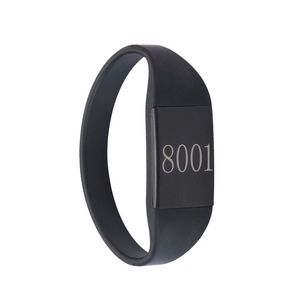 Bracelet de montre RFID personnalisé pour sauna, carte IC 13,56 MHz, 25 octets, mode passif, distance de détection 5 cm, origine Shenzhen - Product Image 2