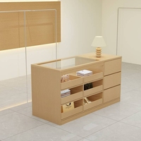 Éclairage LED Vitrine en verre Île de table pour bijouterie Affichage pour magasin de vêtements Affichage