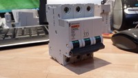 Plc 32a 3 Pole Type C, C60hc Mcb, Circuit Breaker 10k, 32amp for Warranty Product