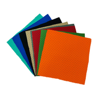 Feuilles de caoutchouc en tissu néoprène extensible laminé de polyester en nylon Matériau en caoutchouc perforé souple d'épaisseur personnalisée