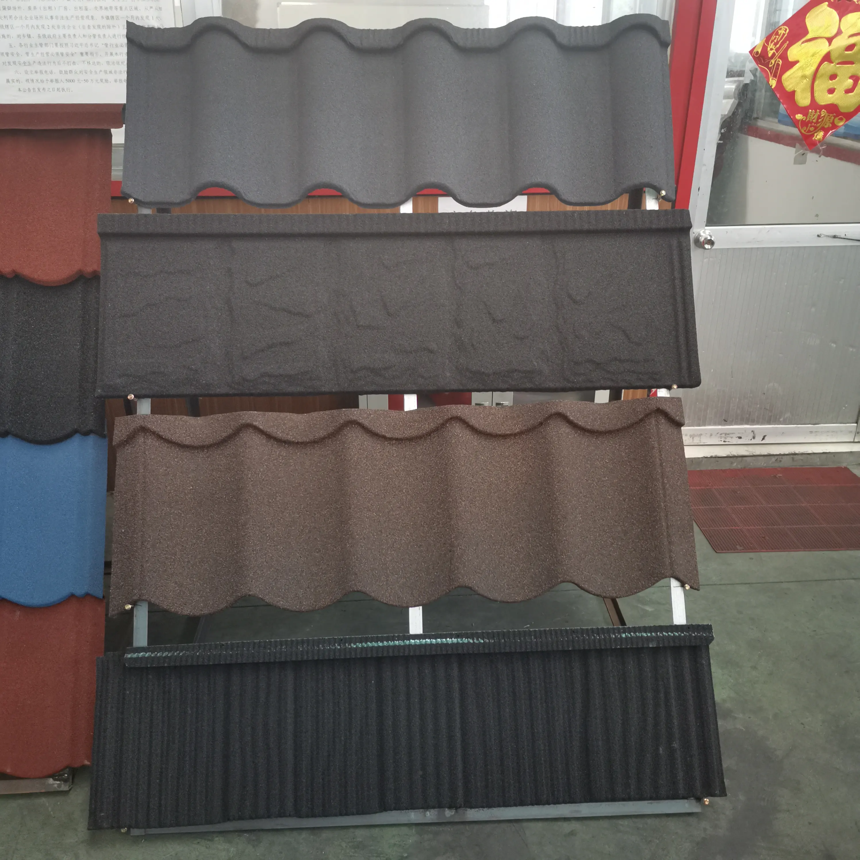 Colorful stone coated metal roof sheet roof tile roofing from good supplier