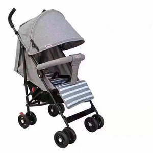 Vente en gros de mini poussette pour bébé de qualité supérieure <span class=keywords><strong>parapluie</strong></span> buggy moderne léger 2-en-1 cadre en alliage pliable et portable à baldaquin extensible - Product Image 2