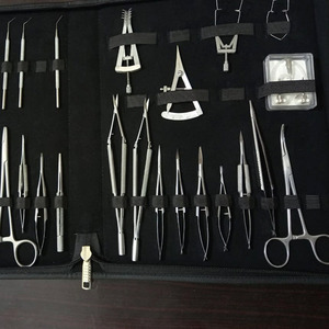 Herramienta de Perforación Cutánea de Acero Inoxidable de Alta Calidad con Diseño OEM Personalizado, con Estuche de Cuero, Oftálmica - Product Image 4