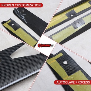 Faldones Laterales de Fibra de Carbono Seca de Excelente Calidad, Estilo OEM, para Ferrari 458 - Product Image 3