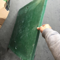 Couvercle de tranchée de drainage composite B125 C/O550x550mm et couvercle de regard d'égout avec cadre et verrou