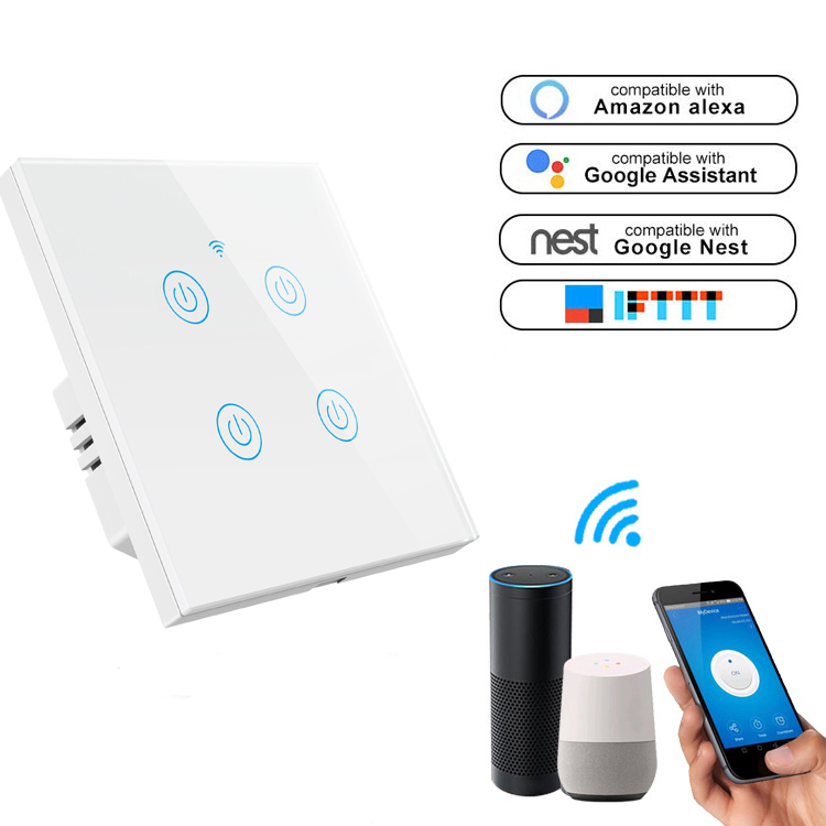 Smart Wifi 4gang Switch
