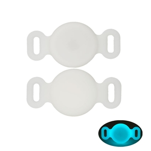 Nueva funda protectora de silicona luminosa, funda para Collar de perro con etiqueta de aire, funda de silicona de Color brillante para <span class=keywords><strong>Airtag</strong></span> Cat Collar <span class=keywords><strong>Loop</strong></span> - Product Image 5