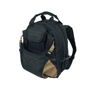 Sac à outils de charpentier BSCI Factory 1134, robuste, 44 poches, dos rembourré, avec outils - Product Image 1