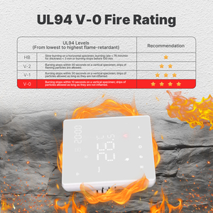 Termostato Inteligente WiFi LangYeao 16A para Caldera de Agua, Eléctrica y de Gas, Compatible con <span class=keywords><strong>Alexa</strong></span> y Google Home, Modo ECO Programable Semanalmente - Product Image 6