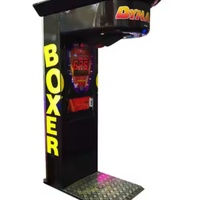 Nouveau modèle de machine de boxe arcade ultime, jeu de test en ligne populaire avec garantie d'un an, à monnayeur