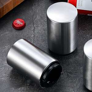 Abrebotellas Automático de Acero Inoxidable con Imán y Logo Personalizado para Regalo de Boda - Product Image 2