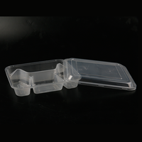 Nouveau design boîte de ramassage mince jetable en plastique fast-food emballage conteneur déjeuner conteneur moulage par injection chine moule