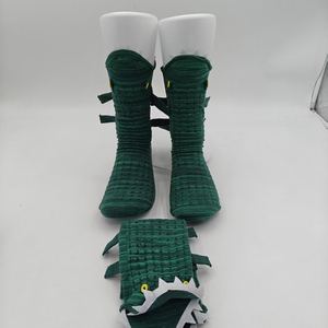 Chaussettes en tricot 3D mignonnes en forme de <span class=keywords><strong>dinosaure</strong></span>, chaussettes fantaisie pour adultes - Product Image 5